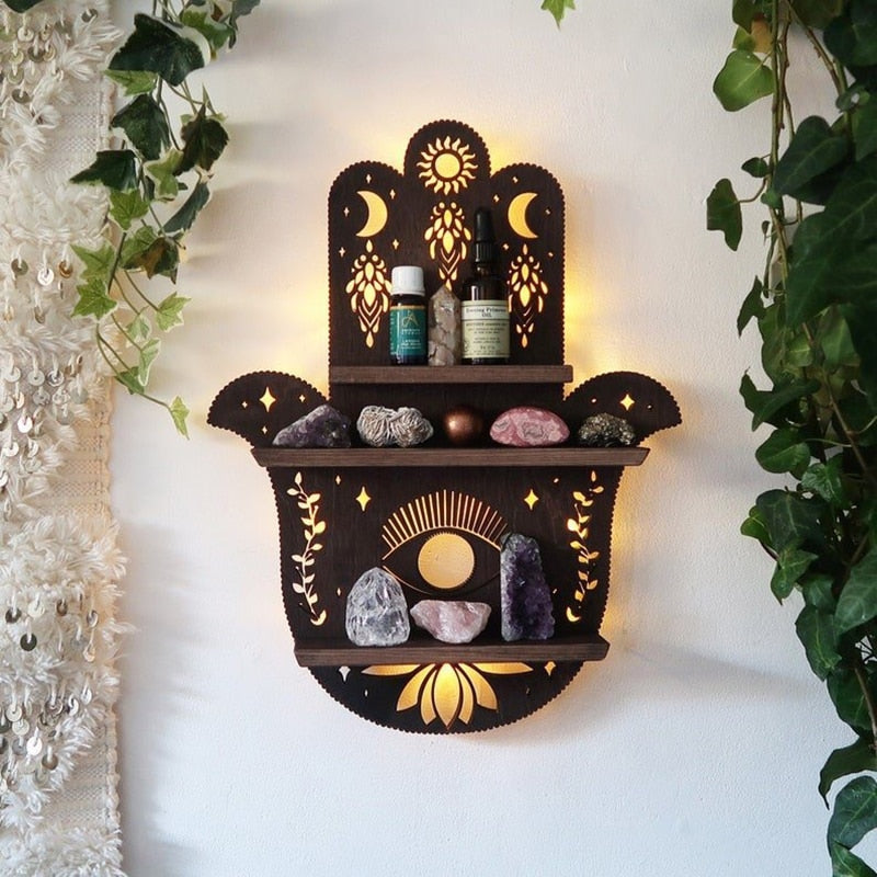 Butterfly Wall Lamp/Shelf