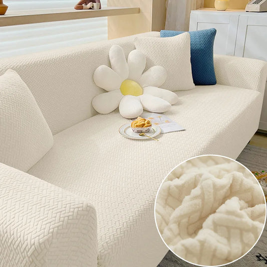 Thick Sofa Cover Elastic Jacquard Sofa Cover for Living Room 1/2/3/4 Seater Sofa Cover L-shaped Corner Sofa Cover